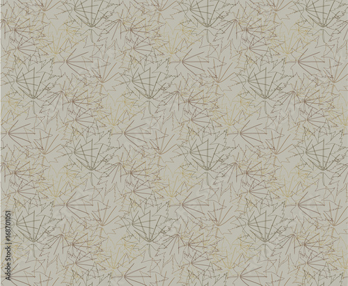 Maple leaf autumn patterns seamless
