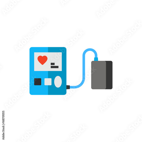 Blood pressure device icon