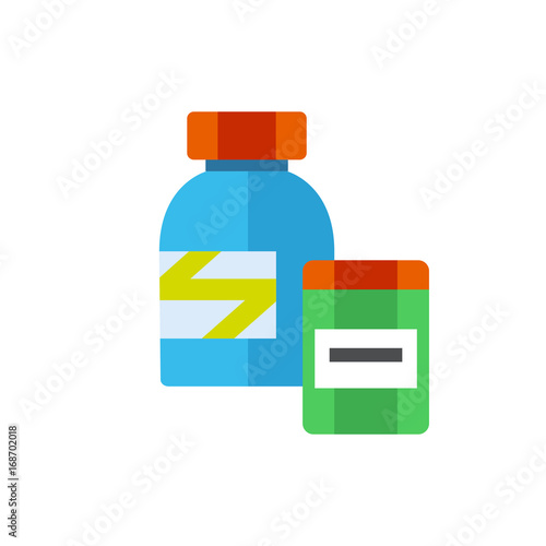 Protein bottles icon