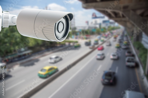 CCTV Security Camera Traffic monitoring © Mahachoke 4289-6395