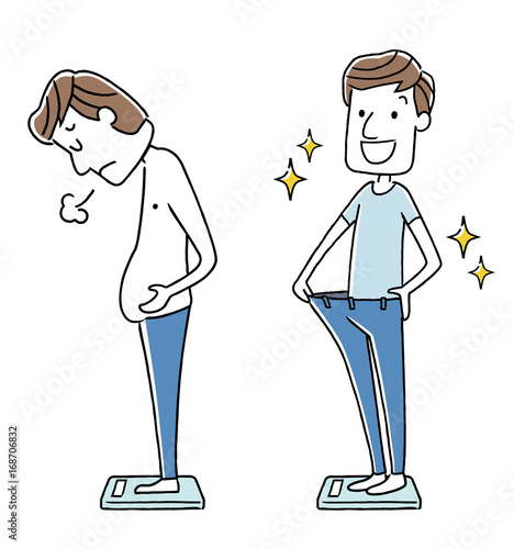 男性：ダイエット