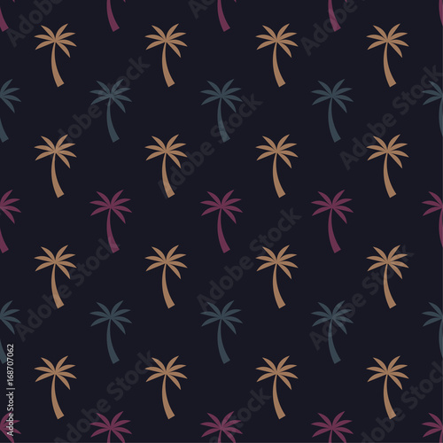 Coconut Tree Summer Pattern 3