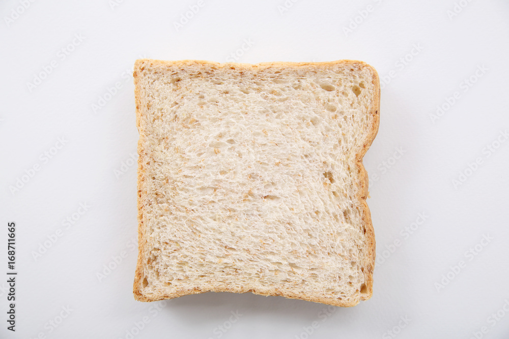 sliced cereals bread isolated on white background sliced cereals bread isolated on white background