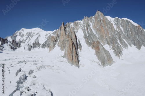 Wallpaper Mural Mont blanc, the highest mountain of Europe. Torontodigital.ca