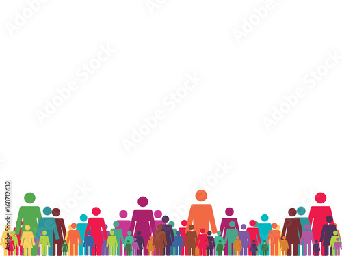 vector illustration of People background