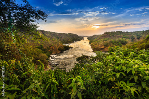 Nile river - Murchison Falls N.P. - Uganda photo