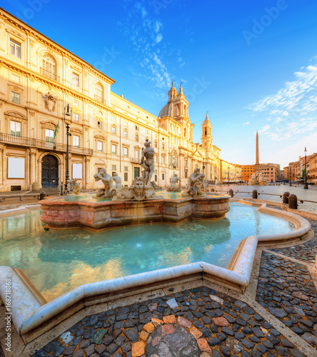 Piazza Navona, Rome. Italy © phant