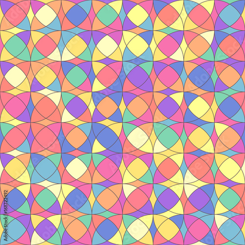 vector mosaic seamless pattern. Geometric texture concept. 006