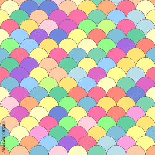 vector mosaic seamless pattern. Geometric texture concept. 037