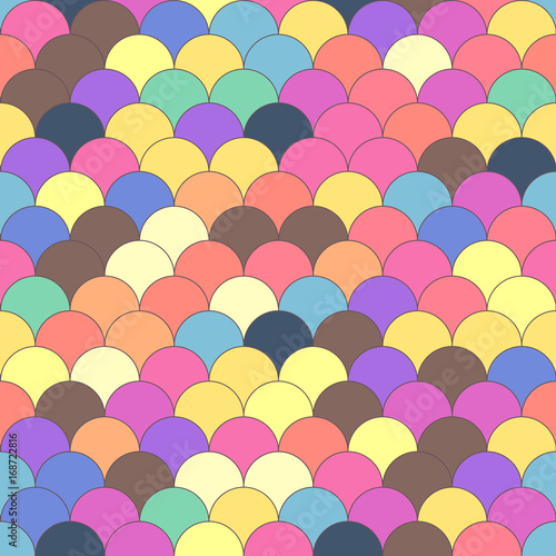 vector mosaic seamless pattern. Geometric texture concept. 036