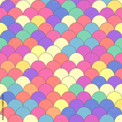 vector mosaic seamless pattern. Geometric texture concept. 034