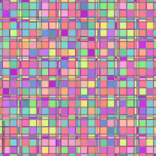 vector mosaic seamless pattern. Geometric texture concept. 044