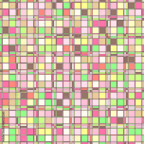 vector mosaic seamless pattern. Geometric texture concept. 043