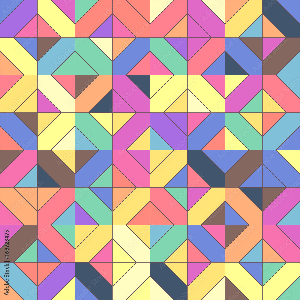 vector mosaic seamless pattern. Geometric texture concept. 066 vector mosaic seamless pattern. Geometric texture concept. 066
