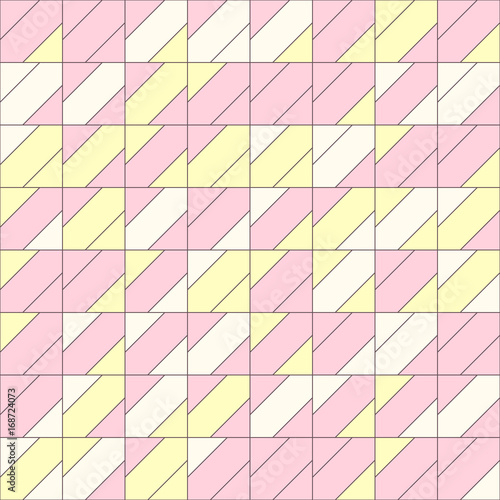 vector mosaic seamless pattern. Geometric texture concept. 092