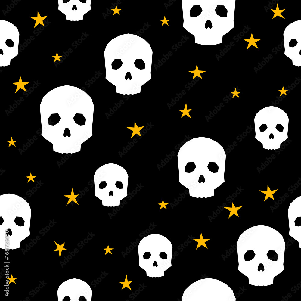 Happy halloween seamless pattern background. Happy halloween seamless pattern background.