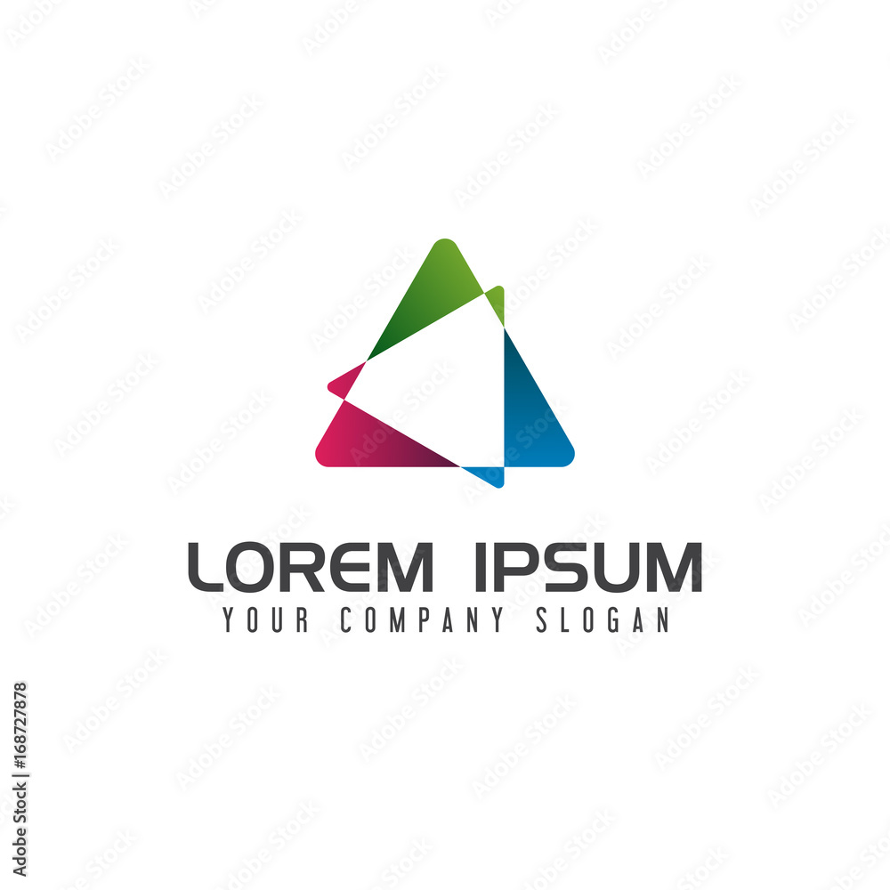 Media Logo design concept template Media Logo design concept template