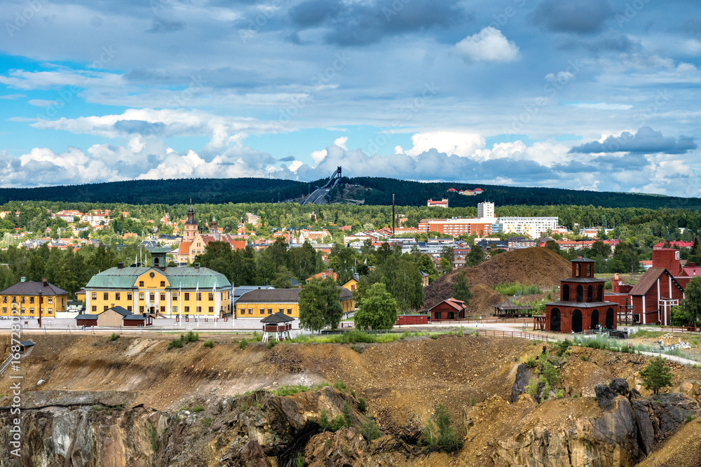 Fototapeta premium Swedish Mining Town Falun