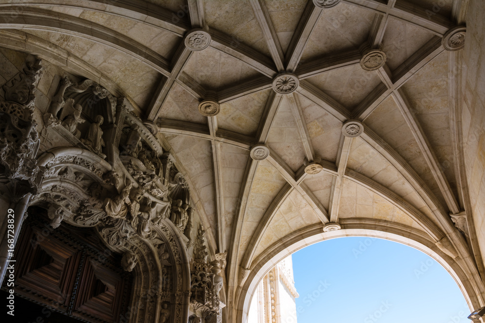 Mosterio dos Jeronimos Architecture Destination Sightseeing European Historical Landmark Lisbon Portugal