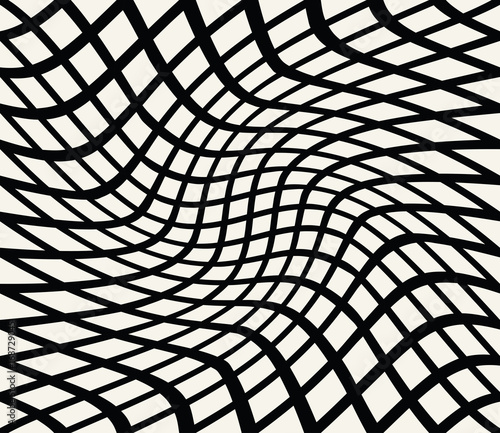 Wallpaper Mural abstract seamless geometric grid vector pattern Torontodigital.ca