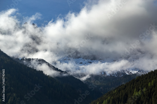 Dolomites Italian Alps. Puez Geisler nature park