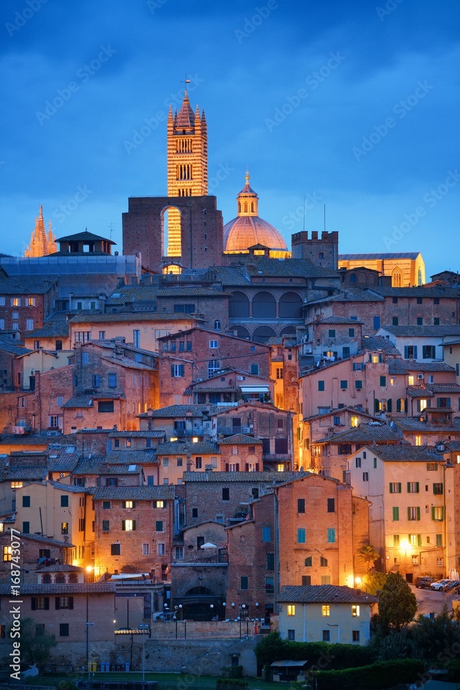 Siena Cathedral evening