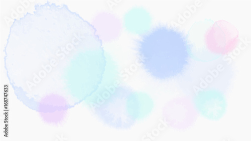 pastel tone color abstract vector background, look like watercolor drop style with line