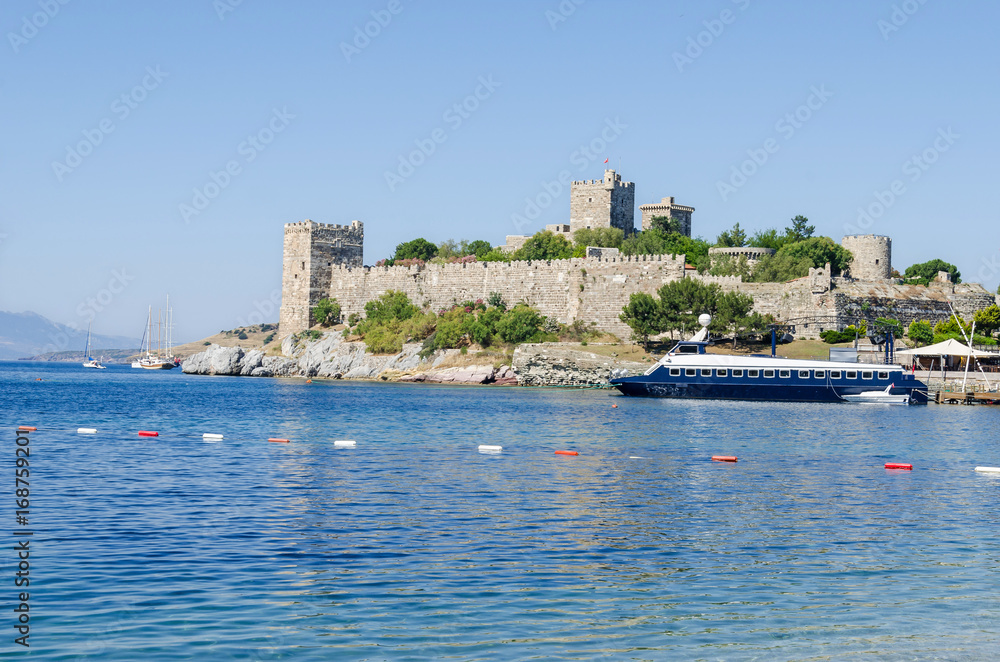  Bodrum or St. Peter's Castle from the south-east