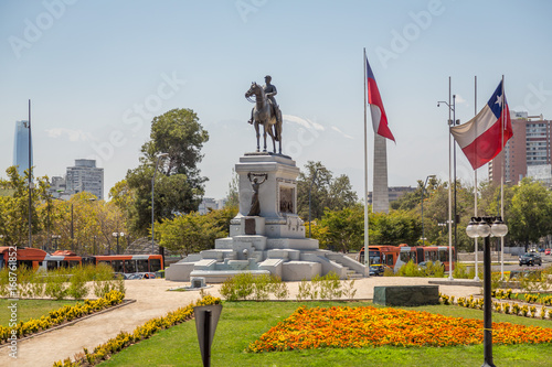 Santiago Chile Main Square, Chile