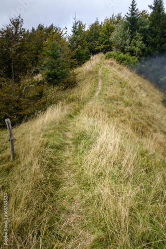 Hiking at Porezen, slovenia. photo