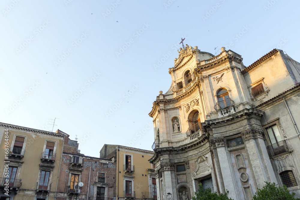 Church in Catania, Italy