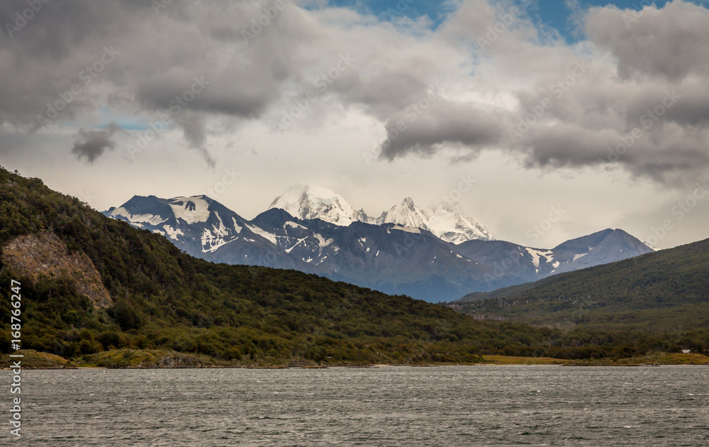 Lago Roca located near Ushuaia, Patagonia, Argentina