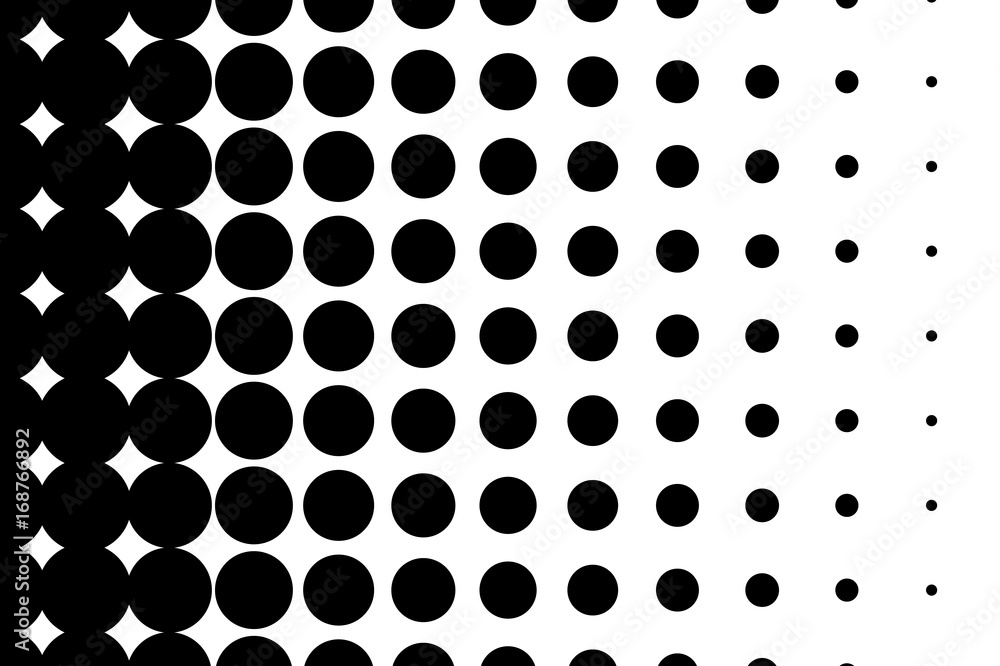 Comic pattern. Monochrome halftone background. Black and white color. Vector illustration Comic pattern. Monochrome halftone background. Black and white color. Vector illustration