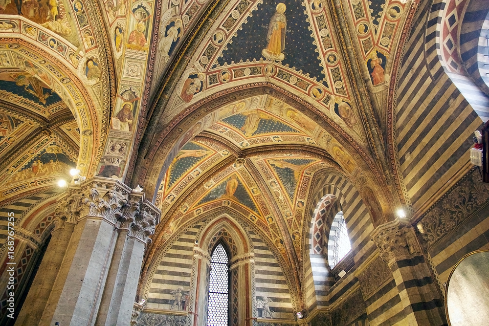Baptistery of San Giovanni, Siena, Tuscany, Italy