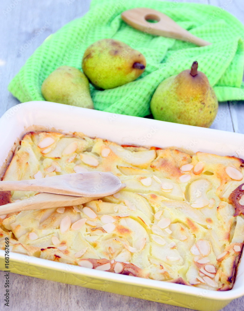 Fotografie clafoutis aux poires