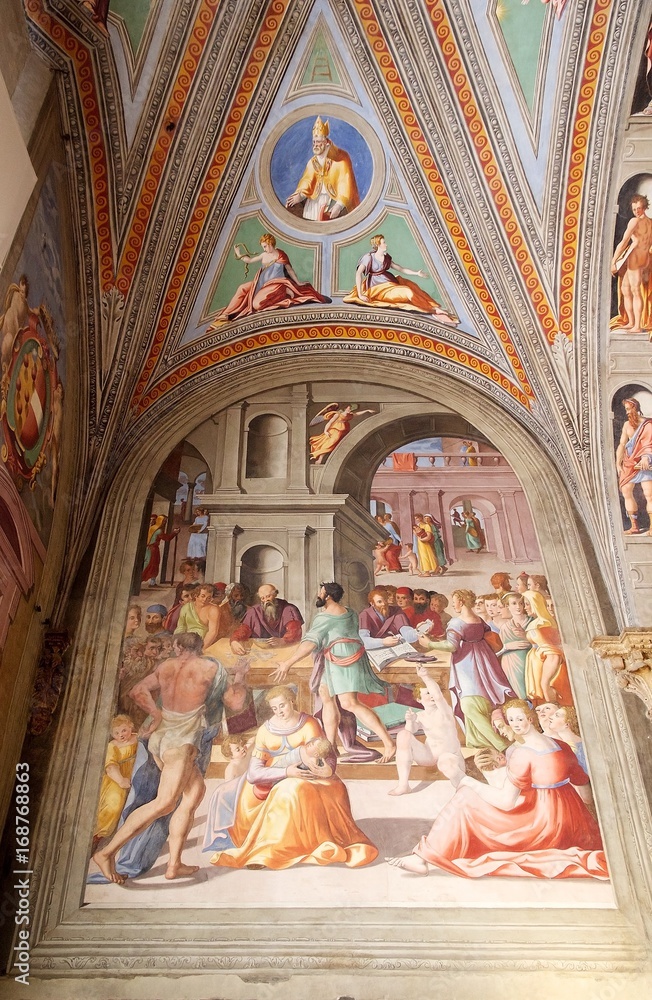 Ancient hospital of Santa Maria della Scala, Siena, Italy