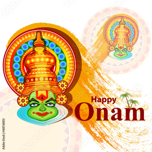 Happy Onam Festival Background © stockshoppe