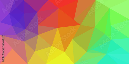 Abstract colorful polygonal background wallpaper