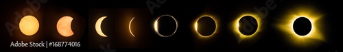 Solar Eclipse pahses - 2017