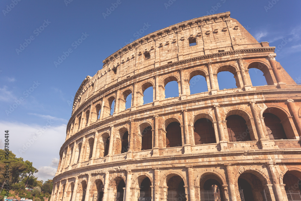 Colosseum in matte toning