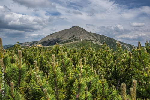 single mountain landscape