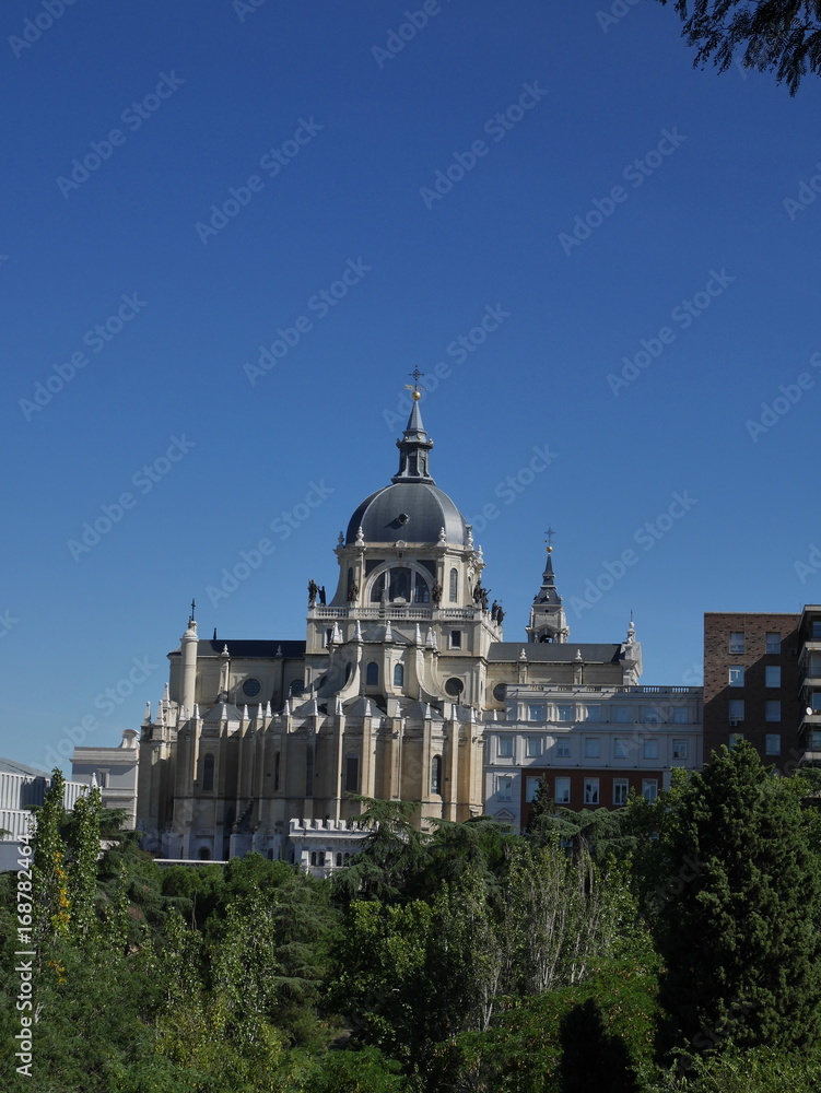 Obraz premium Cathédrale Madrid