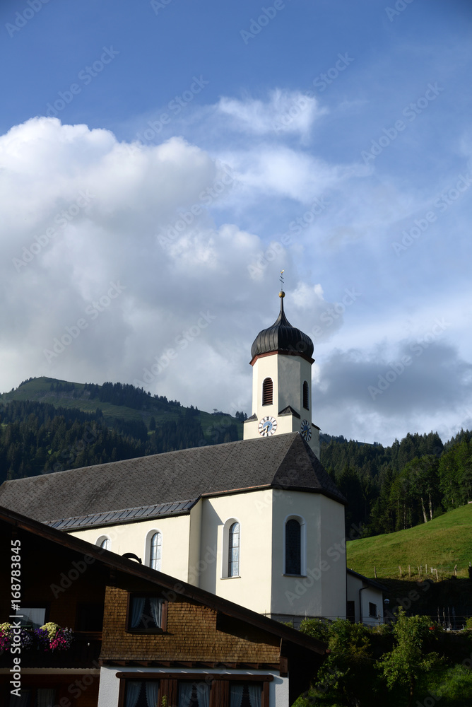 Kirche in Schoppernau