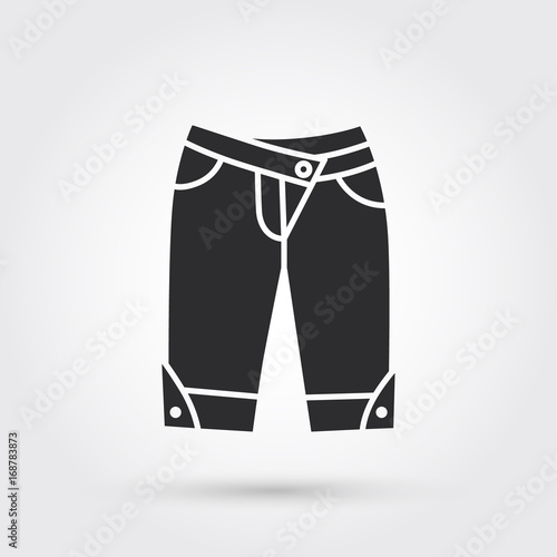 Shorts modern icon