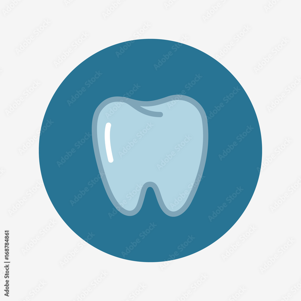 Tooth modern icon