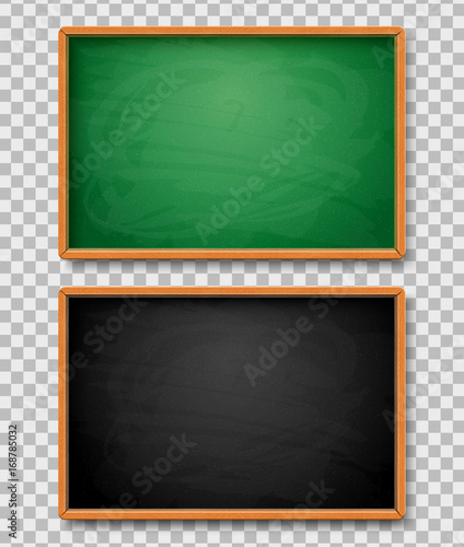 Black and Green chalkboards
