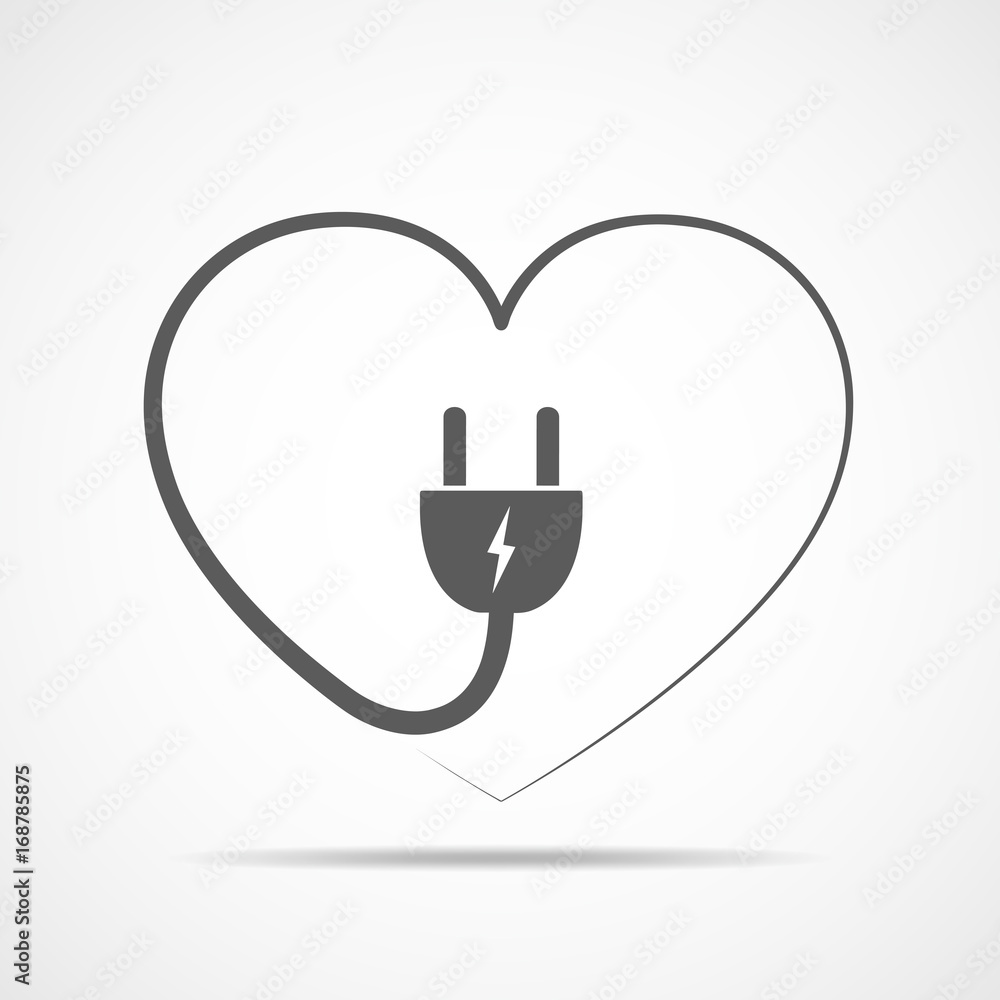 Abstract heart. Vector illustration Abstract heart. Vector illustration