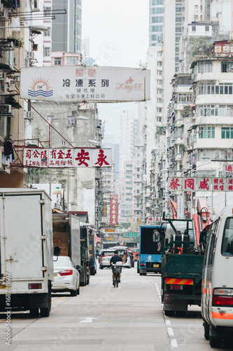 Fotografie hong kong city metropolis commuter