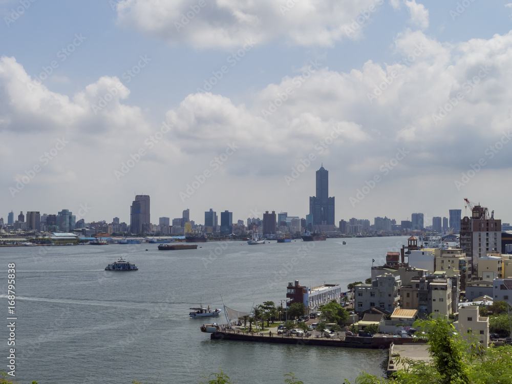 The famous Kaohsiung port