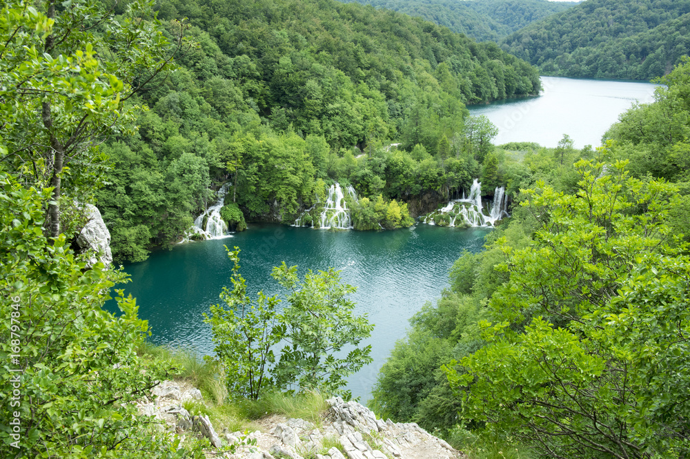Nacionalni park Plitvicka jezera, UNESCO, Plitvice lakes national park in Croatia